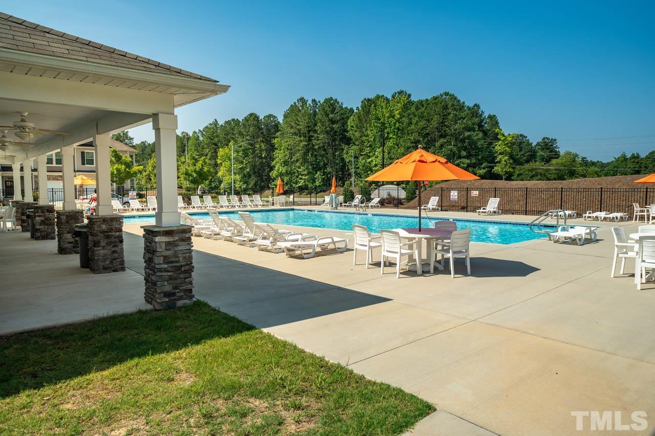 1007 Longitude Drive Durham, NC 27713 - Photo 35 of 35 a view of a swimming pool with a patio