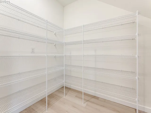 a view of a room with shelf