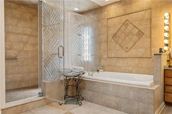 a bathroom with a sink and a bathtub