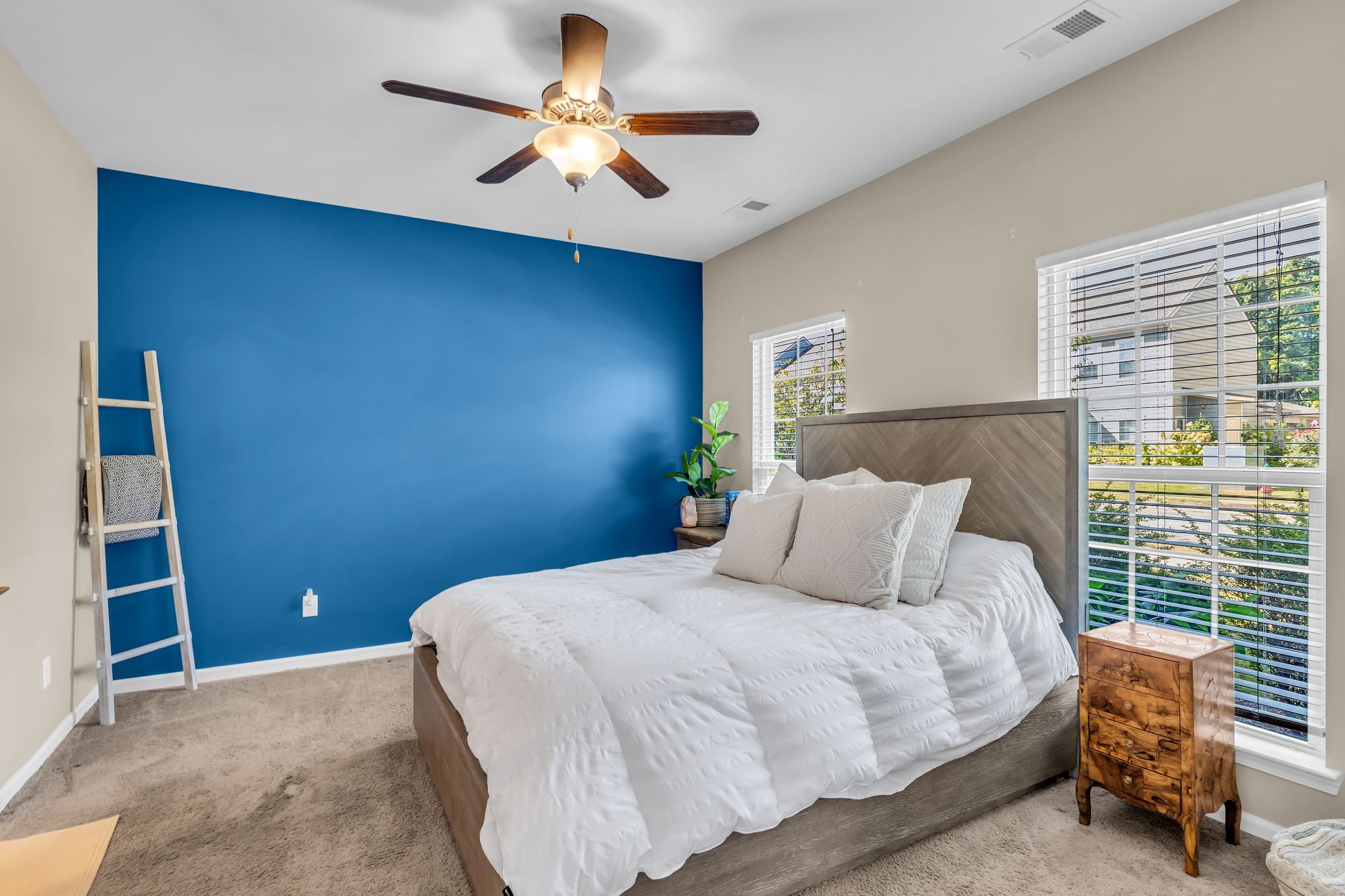 2091 Hemlock Drive Spring Hill, TN 37174 - Photo 13 of 25 a bedroom with a bed and a ceiling fan