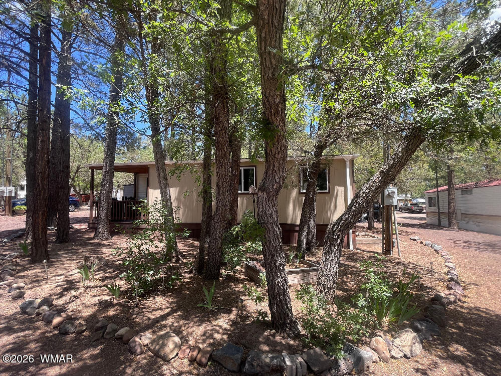 1930 Larson Road, Unit 8 Lakeside, AZ 85929 - Photo 3 of 24 1930 Larson #8 Side with Garden