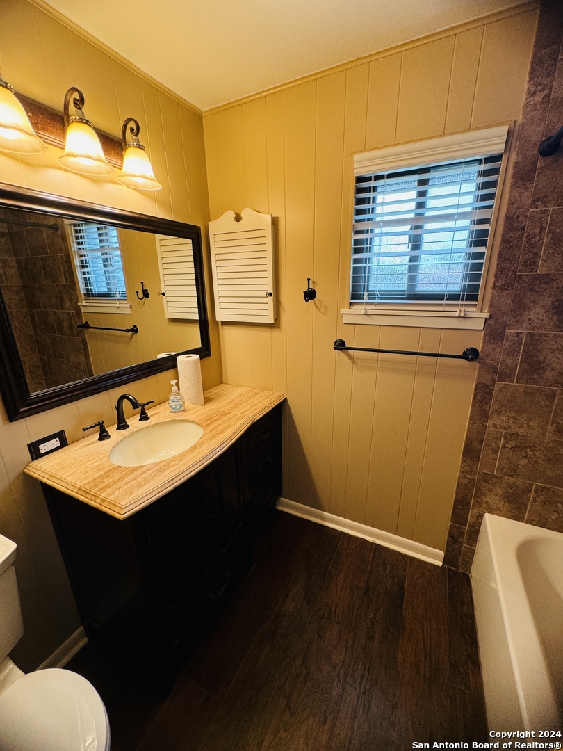 440 Cedar Springs Drive Spring Branch, TX 78070 - Photo 23 of 48 a bathroom with a sink and a mirror