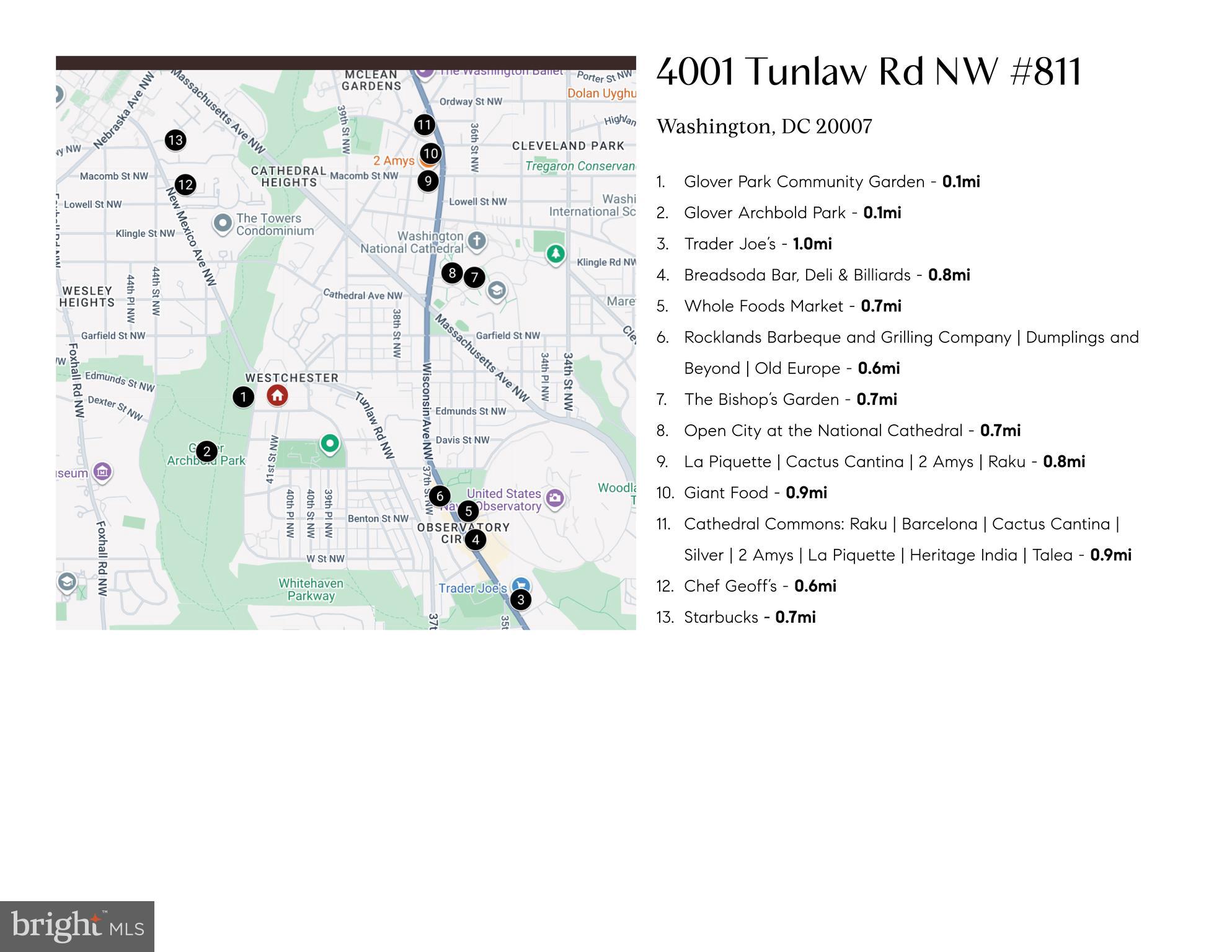 4000 Tunlaw Road Northwest, Unit 811 Washington, DC 20007 - Photo 40 of 51 a picture of a room with a white wall and a picture of the side