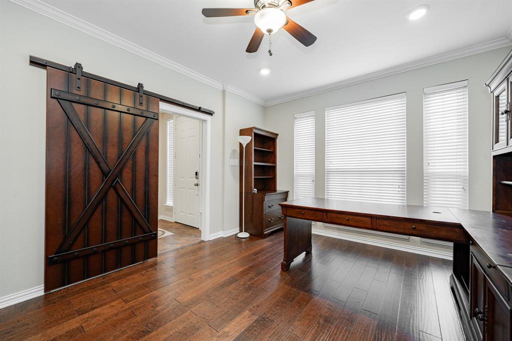 1805 Sumac Drive Flower Mound, TX 75028 - Photo 3 of 40 a view of room with window and wooden floor