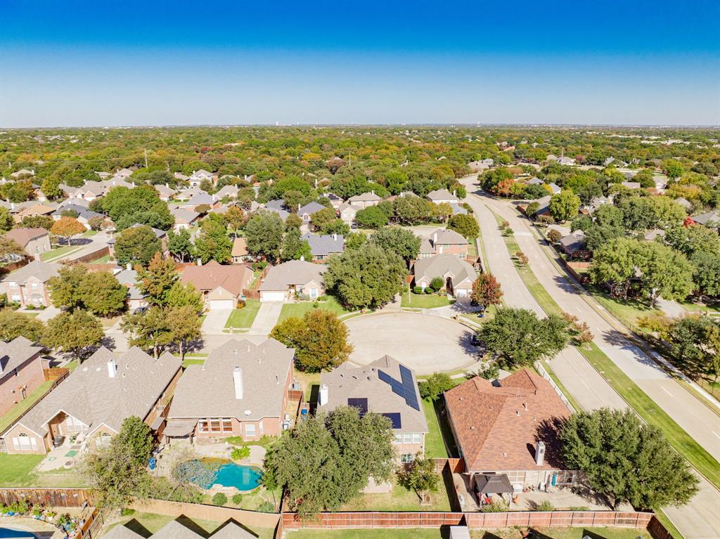 1805 Sumac Drive Flower Mound, TX 75028 - Photo 36 of 40 an aerial view of residential houses with outdoor space