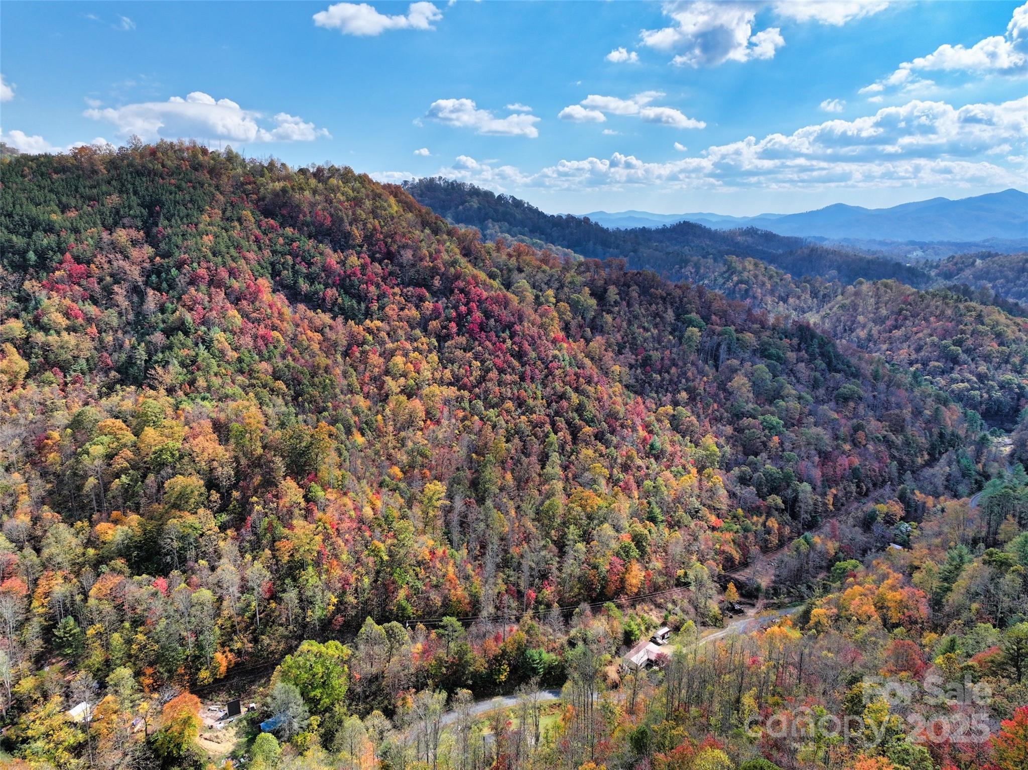 366 Renfro Road Green Mountain, NC 28740 - Photo 29 of 32 a view of city and mountain