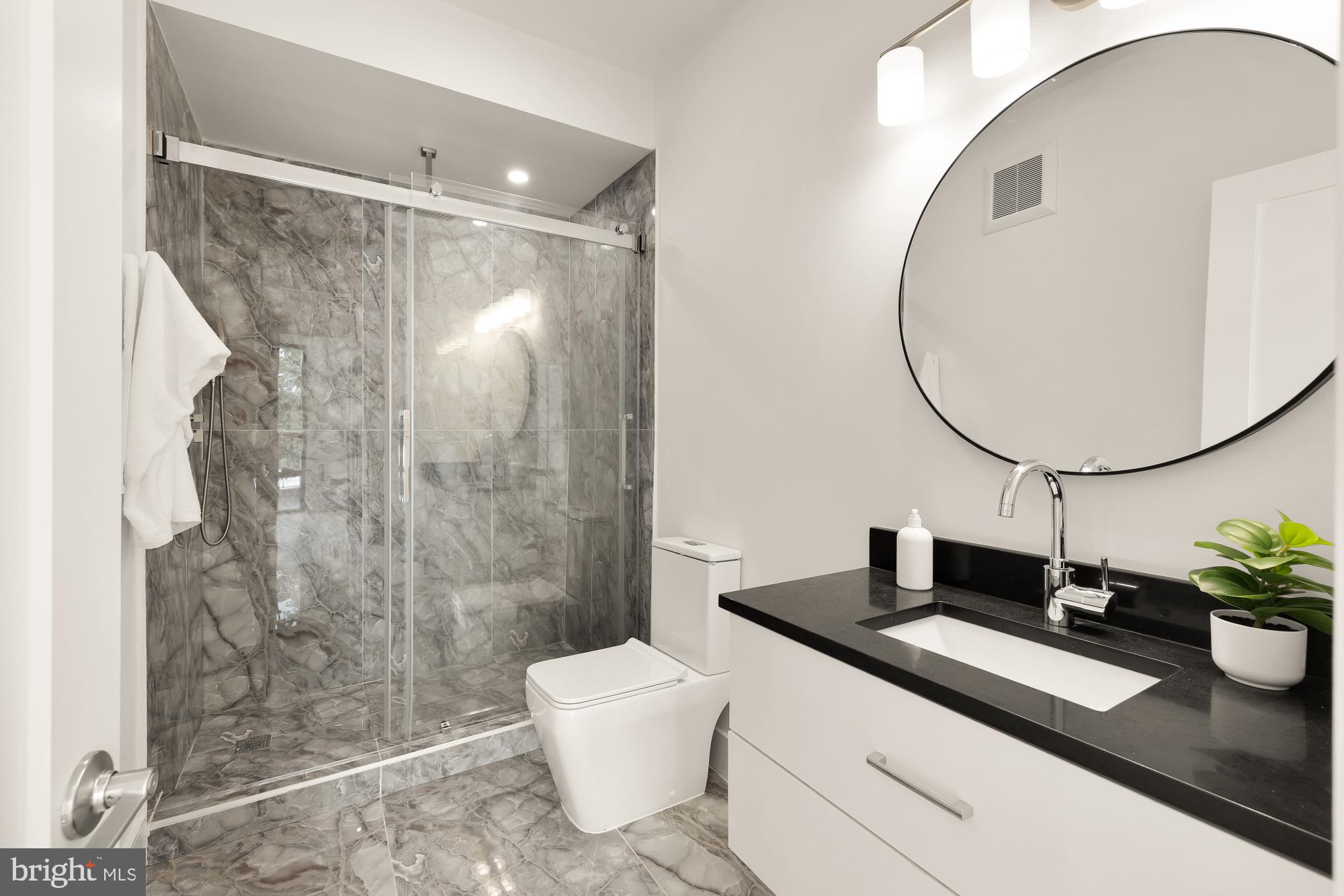 1850 Capitol Avenue Northeast Washington, DC 20002 - Photo 30 of 39 a bathroom with a sink and a mirror