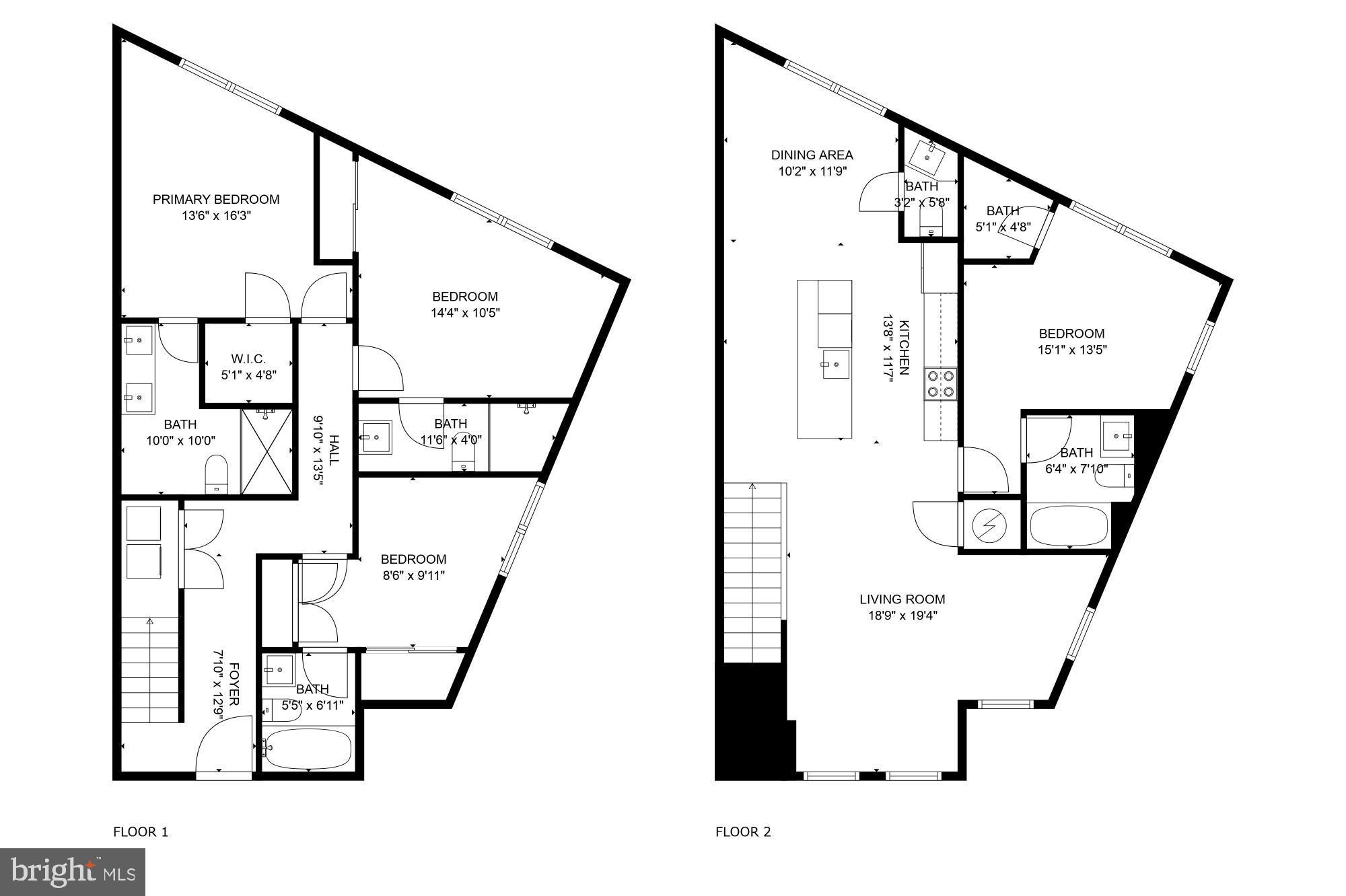 1850 Capitol Avenue Northeast Washington, DC 20002 - Photo 4 of 42 a picture of a very nice looking hallway