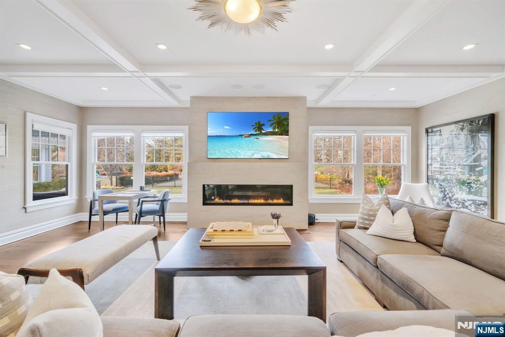 187 Buckingham Road Tenafly, NJ 07670 - Photo 17 of 50 a living room with furniture and a large window