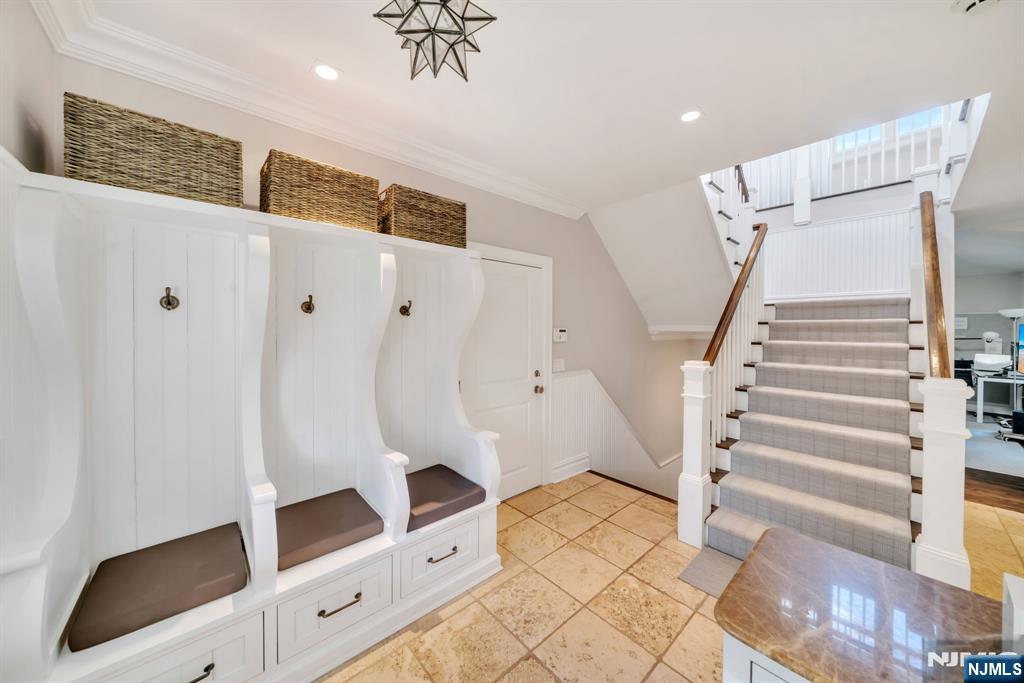 187 Buckingham Road Tenafly, NJ 07670 - Photo 23 of 50 a view of entryway with wooden floor