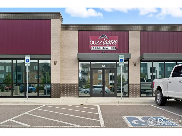 a view of a building with a window