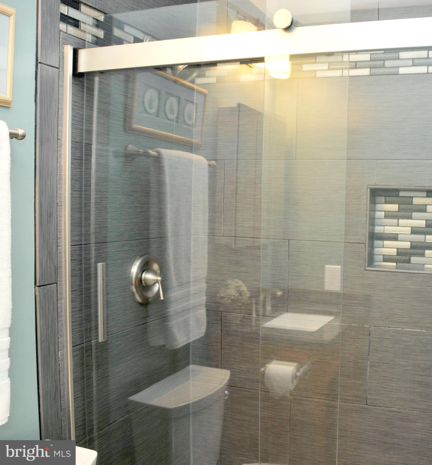 1731 Wilcox Lane Silver Spring, MD 20906 - Photo 5 of 29 master bath : barn door shower entry