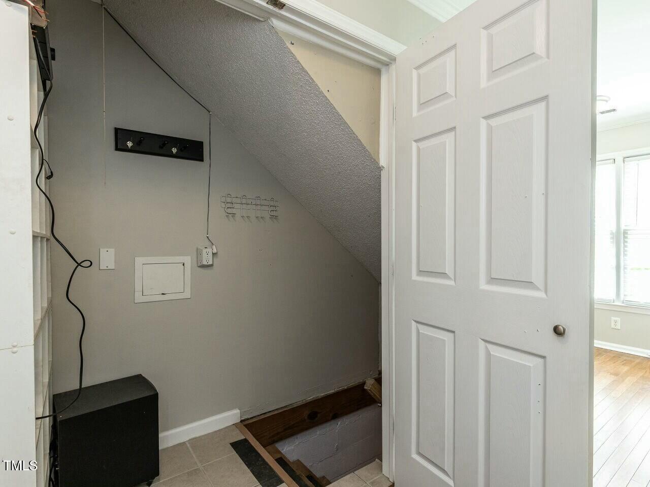 116 Old Maple Lane Durham, NC 27713 - Photo 24 of 30 a view of entryway with wooden floor