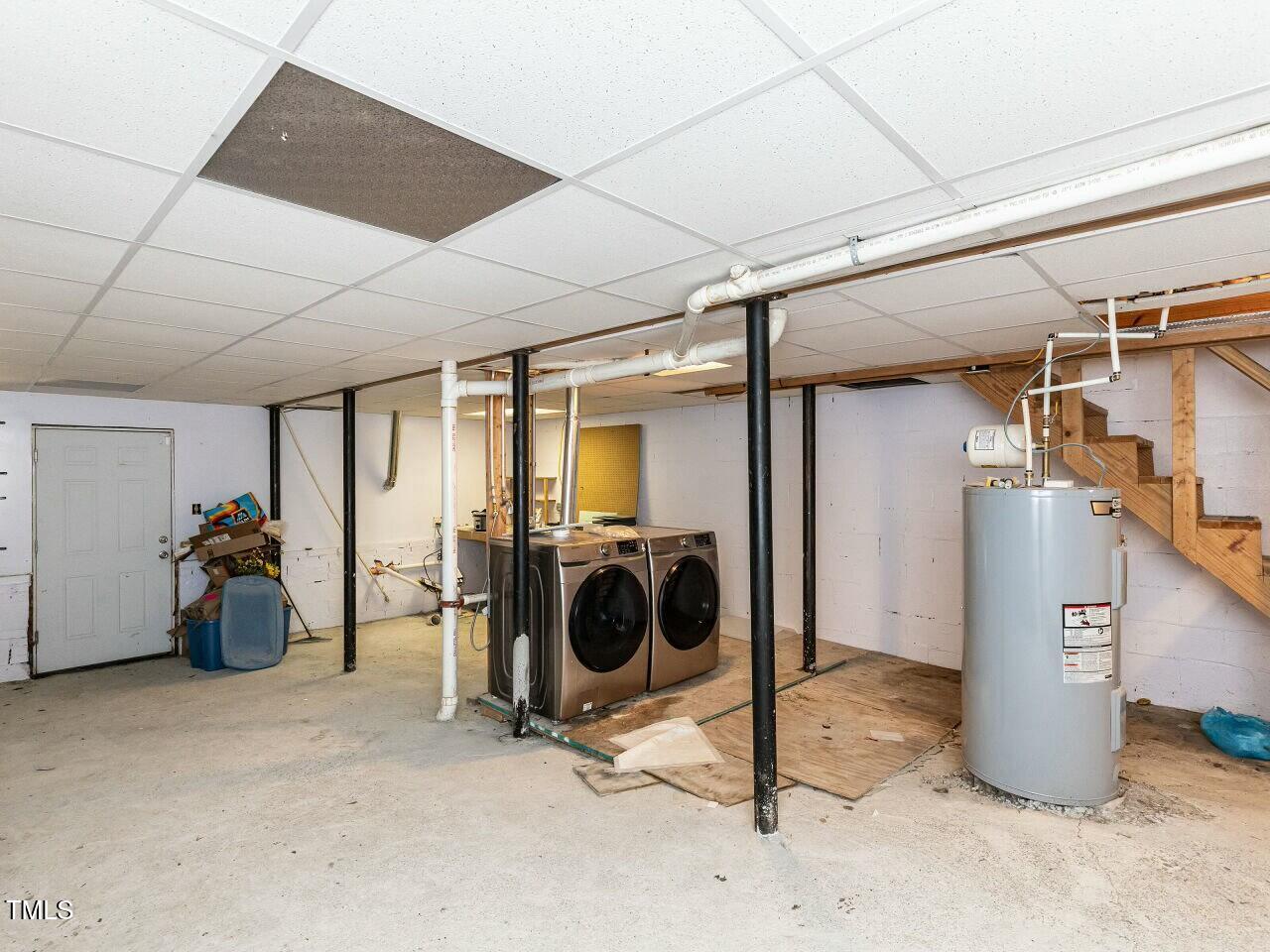 116 Old Maple Lane Durham, NC 27713 - Photo 25 of 30 a view of a room with gym equipment