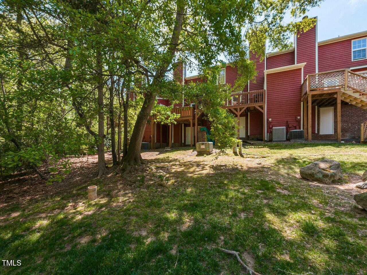 116 Old Maple Lane Durham, NC 27713 - Photo 30 of 30 a view of a house with a yard