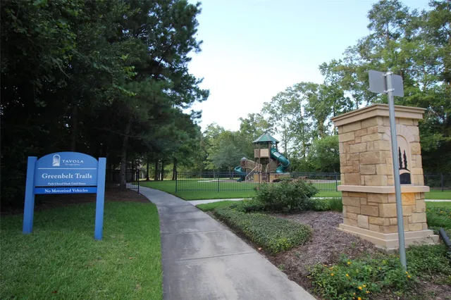 a park with kid zone