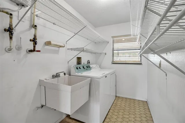 front view of a house with a outdoor space