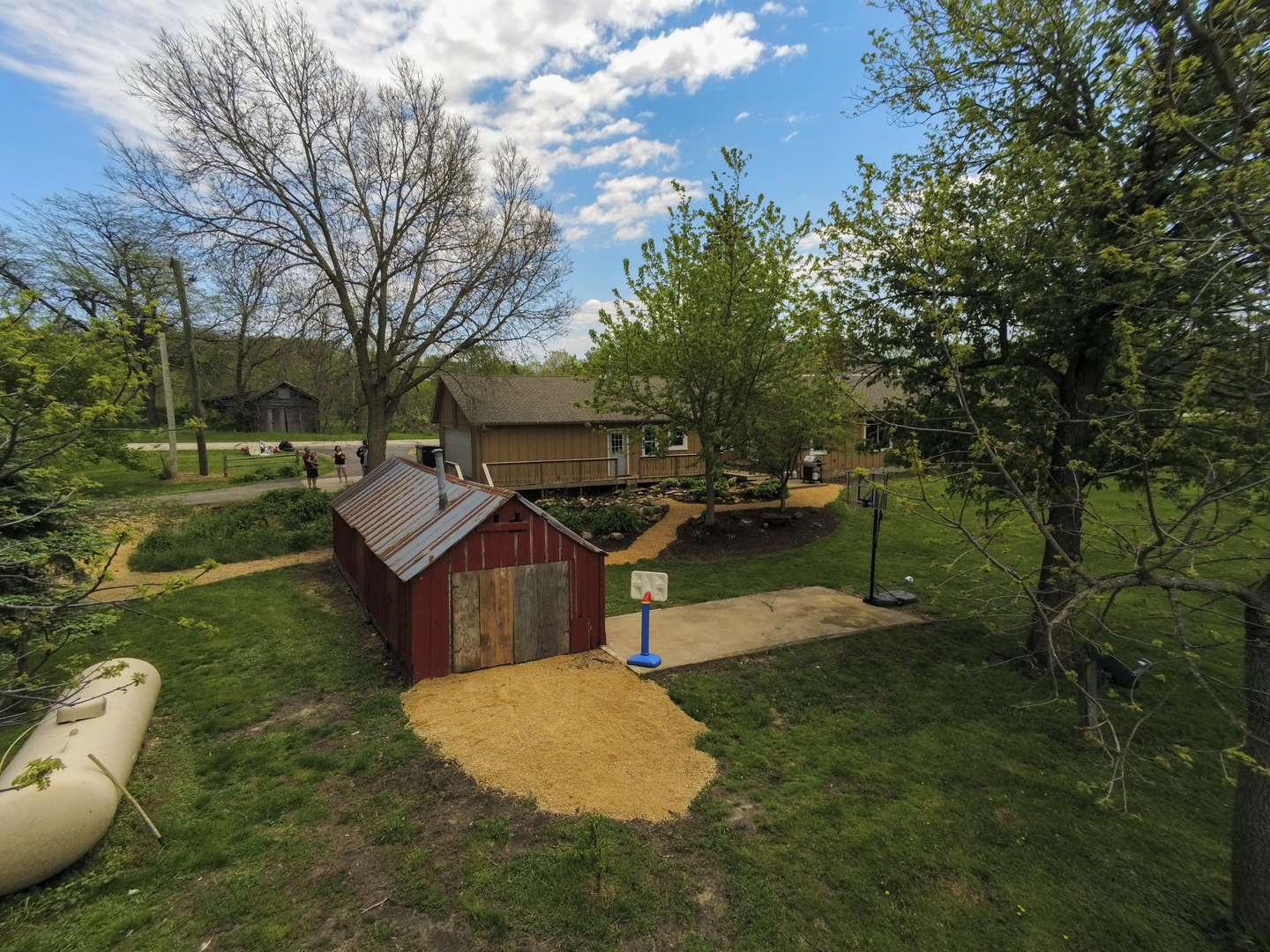 4318 North River Road Byron, IL 61010 - Photo 4 of 28 a view of outdoor space and yard