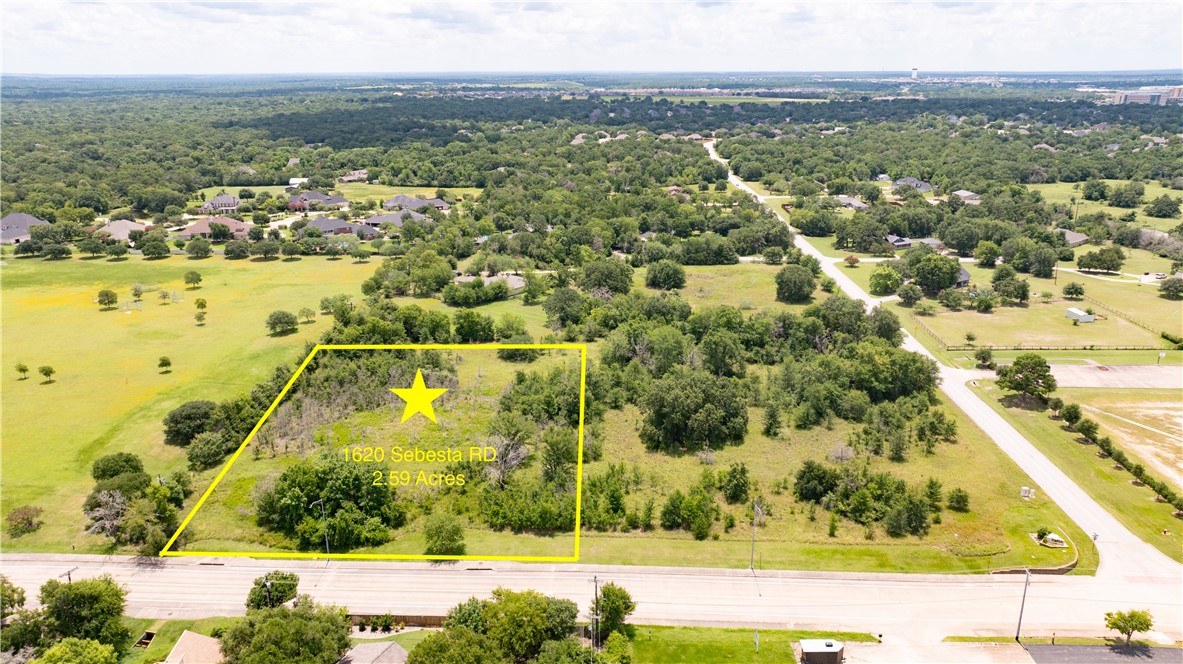 1620 Sebesta Road College Station, TX 77845 - Photo 2 of 18 Aerial view of property's location with property p