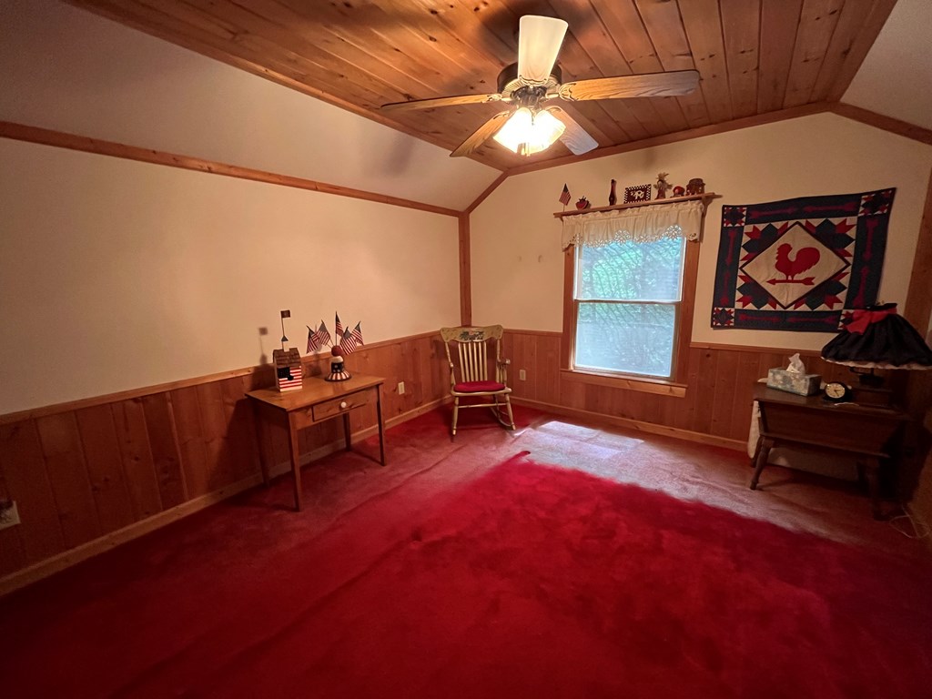 3021 Hanging Dog Road Murphy, NC 28906 - Photo 33 of 68 a bedroom with furniture and a ceiling fan