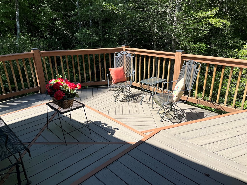 3021 Hanging Dog Road Murphy, NC 28906 - Photo 57 of 68 a view of a two chairs on the roof deck