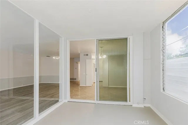 a view of an empty room with window