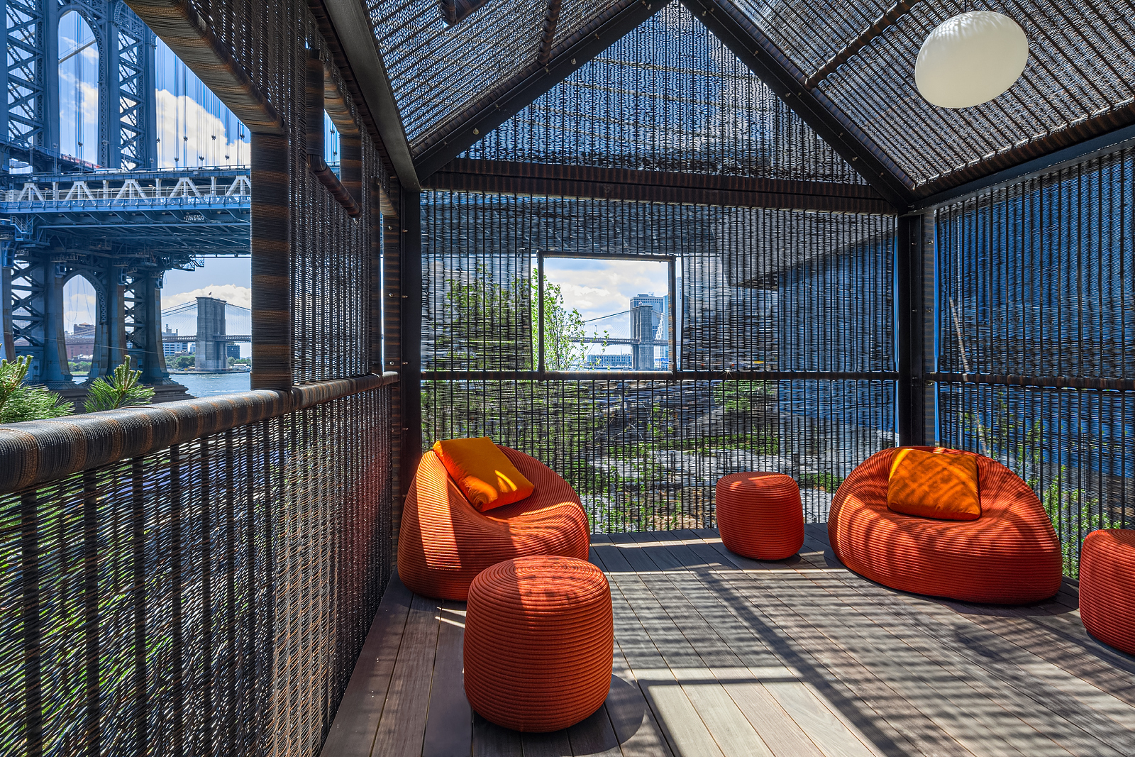 252 South Street, Unit 61L Manhattan, NY 10002 - Photo 44 of 51 an outdoor sitting area with a table and chairs