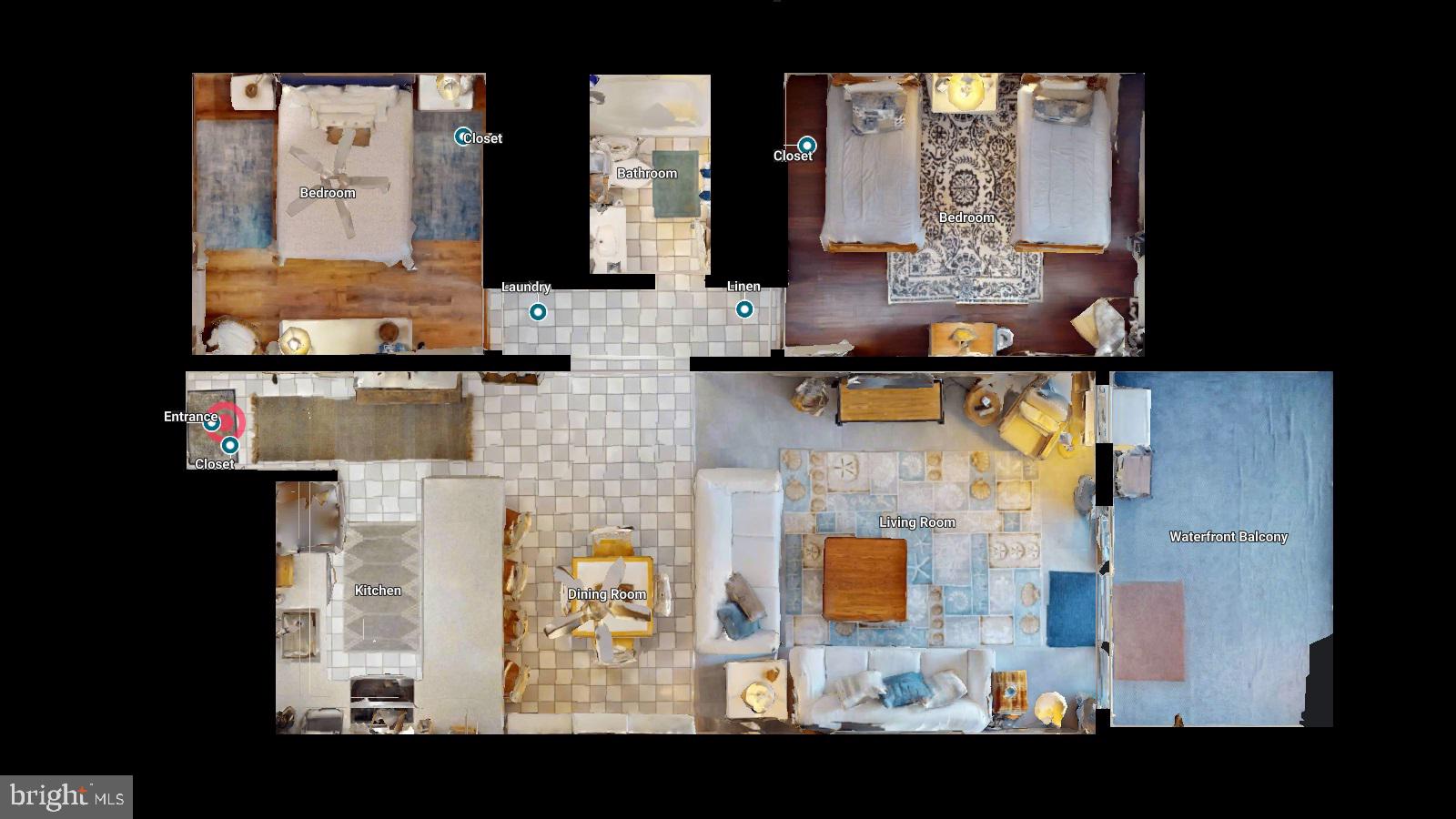 731 Mooring Road, Unit 309 Ocean City, MD 21842 - Photo 48 of 48 Floor Plan