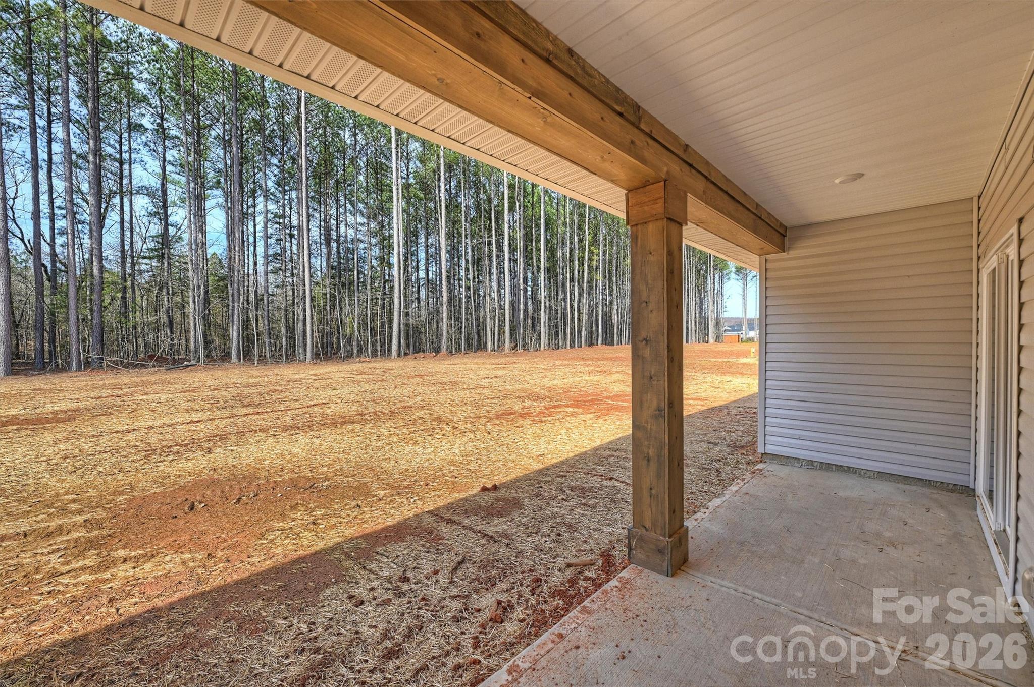 2279 Lee Lawing Road Lincolnton, NC 28092 - Photo 37 of 41 a view of backyard with wooden fence