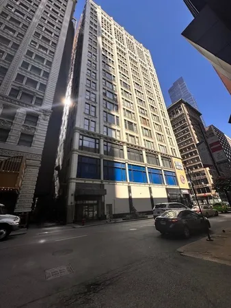a view of a large building