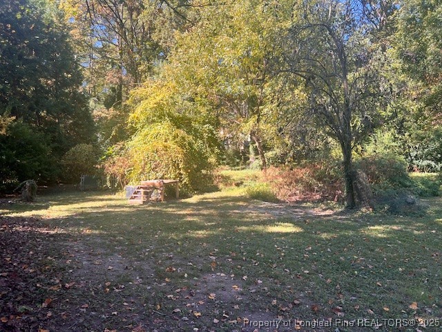 7905 Harps Mill Road Raleigh, NC 27615 - Photo 9 of 13 a view of a yard with a tree