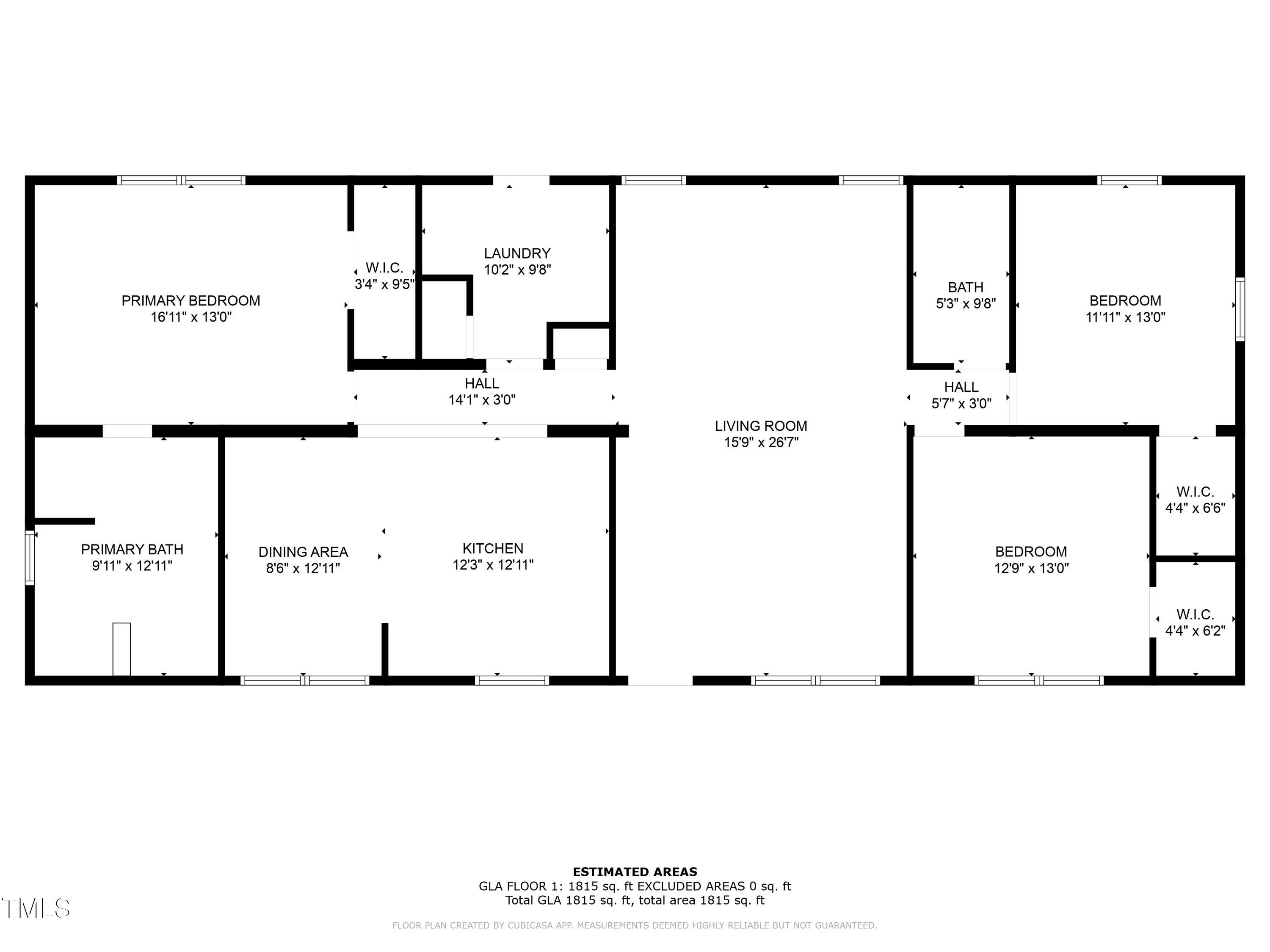 136 Stable Road Tarboro, NC 27886 - Photo 25 of 25 1-Floorplan