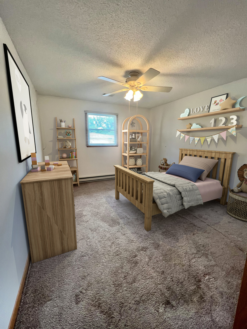 532 West Street, Unit 1 Lockport, IL 60441 - Photo 8 of 16 a living room with furniture and a chandelier