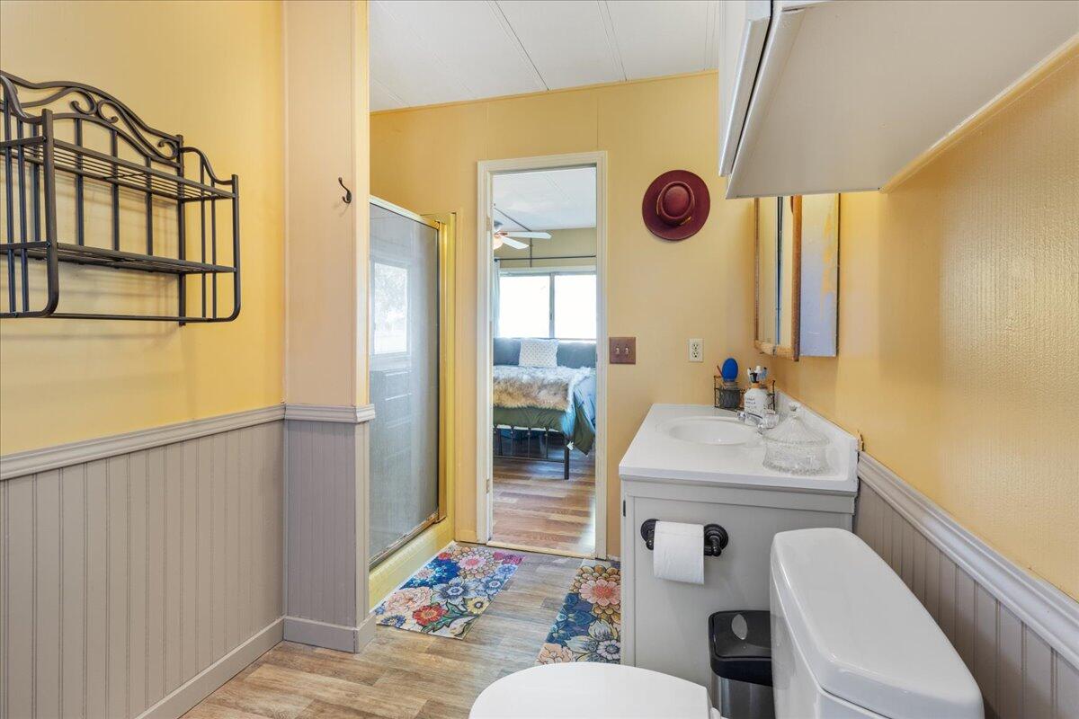 16455 Ridge Road Red Bluff, CA 96080 - Photo 15 of 56 a bathroom with a sink a toilet and shower