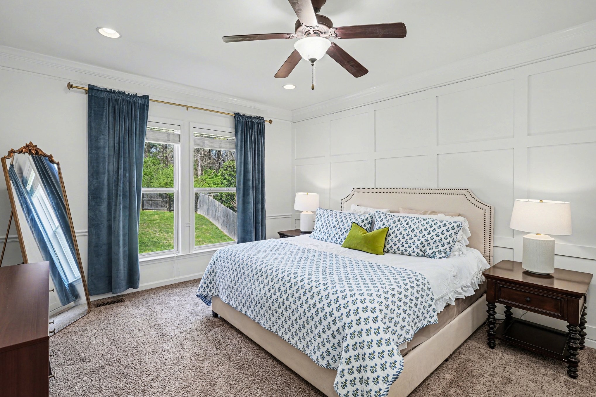 344 Landings Way Mount Juliet, TN 37122 - Photo 15 of 26 a bedroom with a bed and a large window