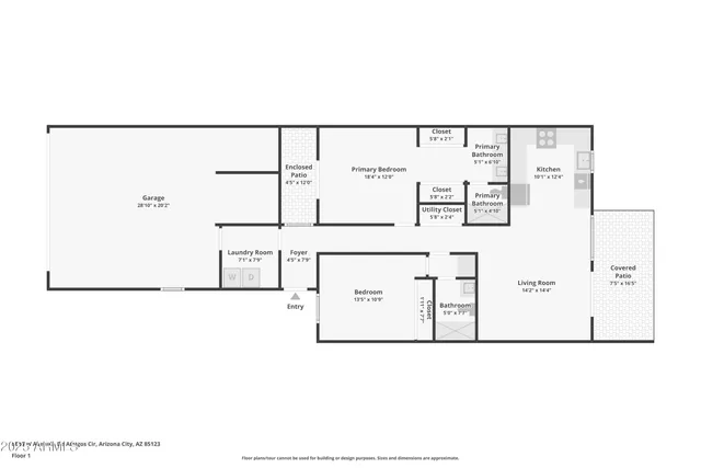 $215,000 | 8815 West 8815 W Avenida De Amigos Circle, Unit 150, Arizona City, AZ 85123