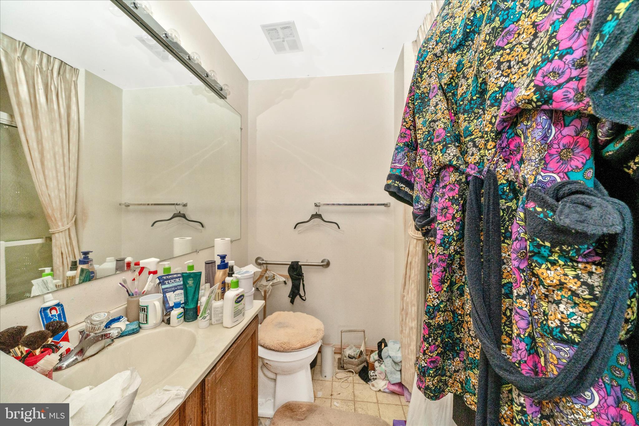 11704 Lone Tree Court Columbia, MD 21044 - Photo 11 of 38 a bathroom with a toilet sink and mirror