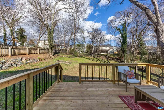 a view of city from a balcony