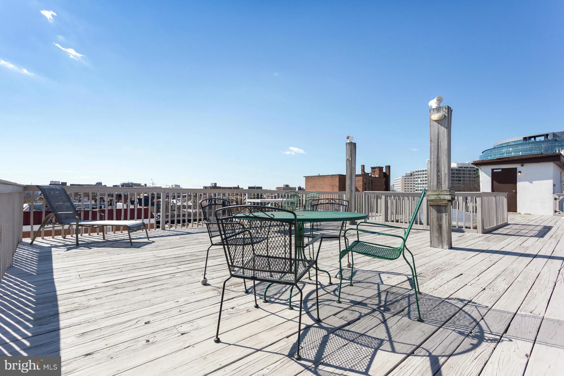 1918 18th Street Northwest, Unit 41 Washington, DC 20009 - Photo 27 of 30 a view of a terrace with seating area