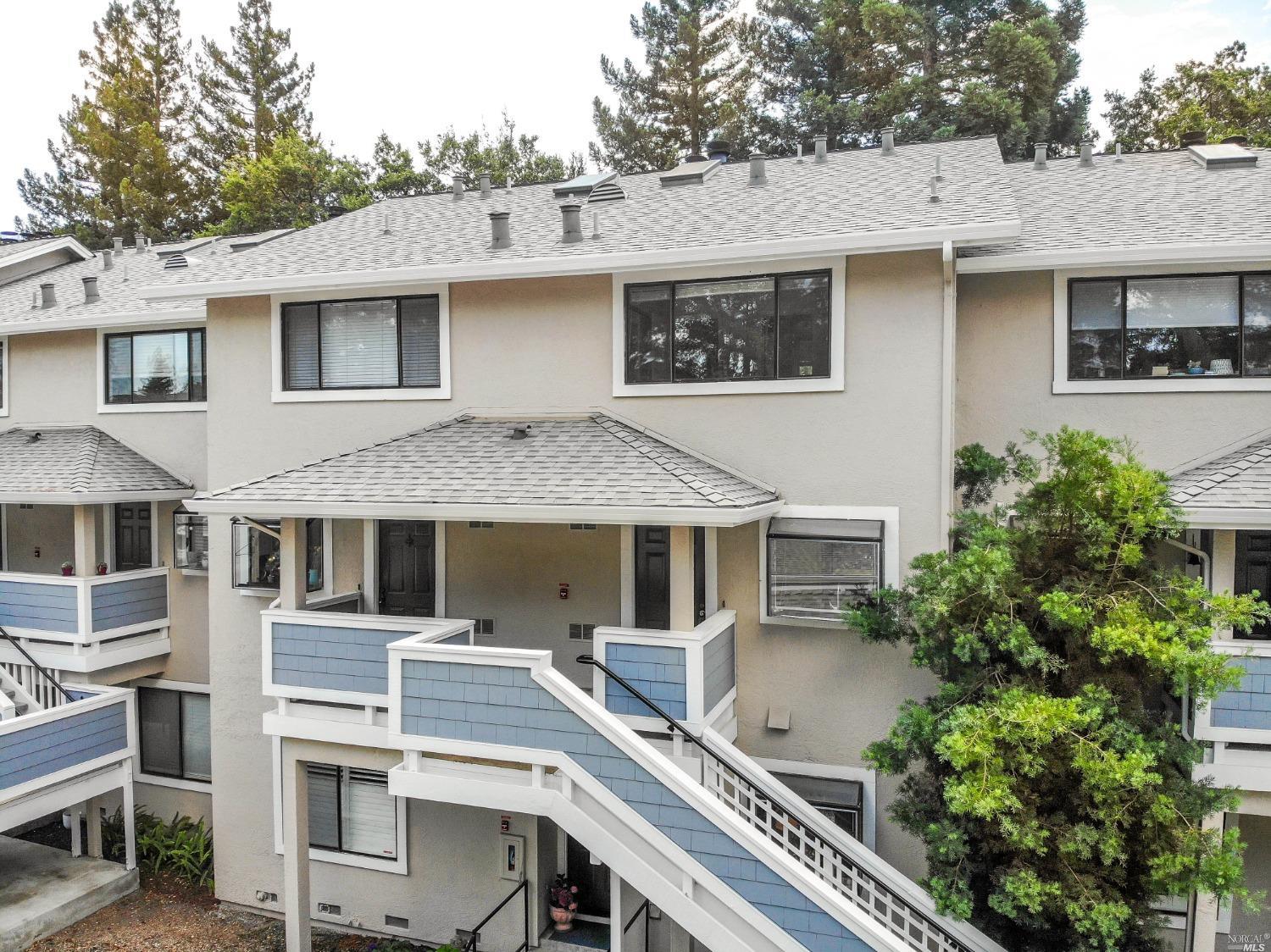 2683 Oak Road, Unit 240 Walnut Creek, CA 94597 - Photo 1 of 1 a aerial view of a house with a garden and plants
