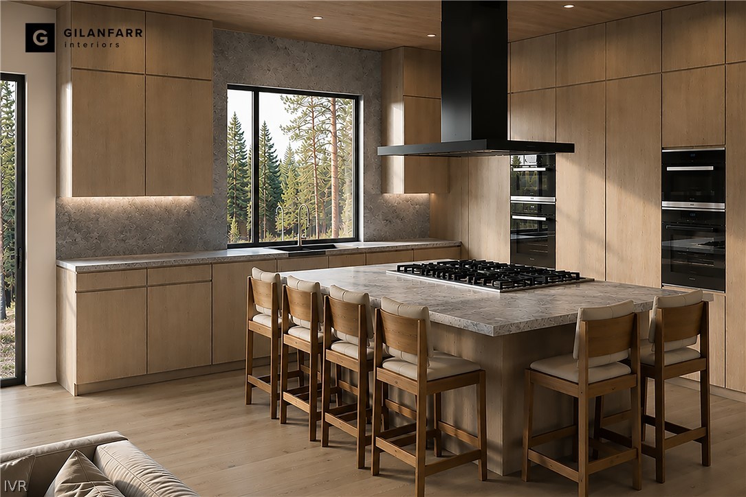 596 Tyner Way Incline Village, NV 89451 - Photo 3 of 12 Kitchen Rendering