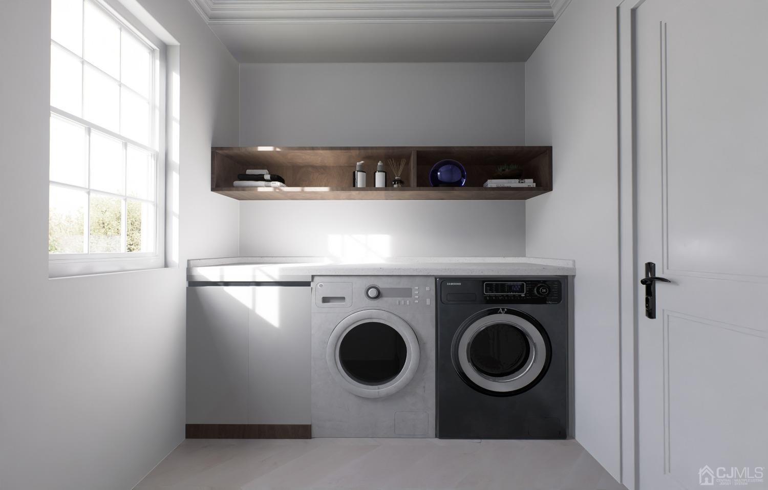 753 Myrtle Road North Brunswick, NJ 08902 - Photo 18 of 20 a utility room with dryer and washer