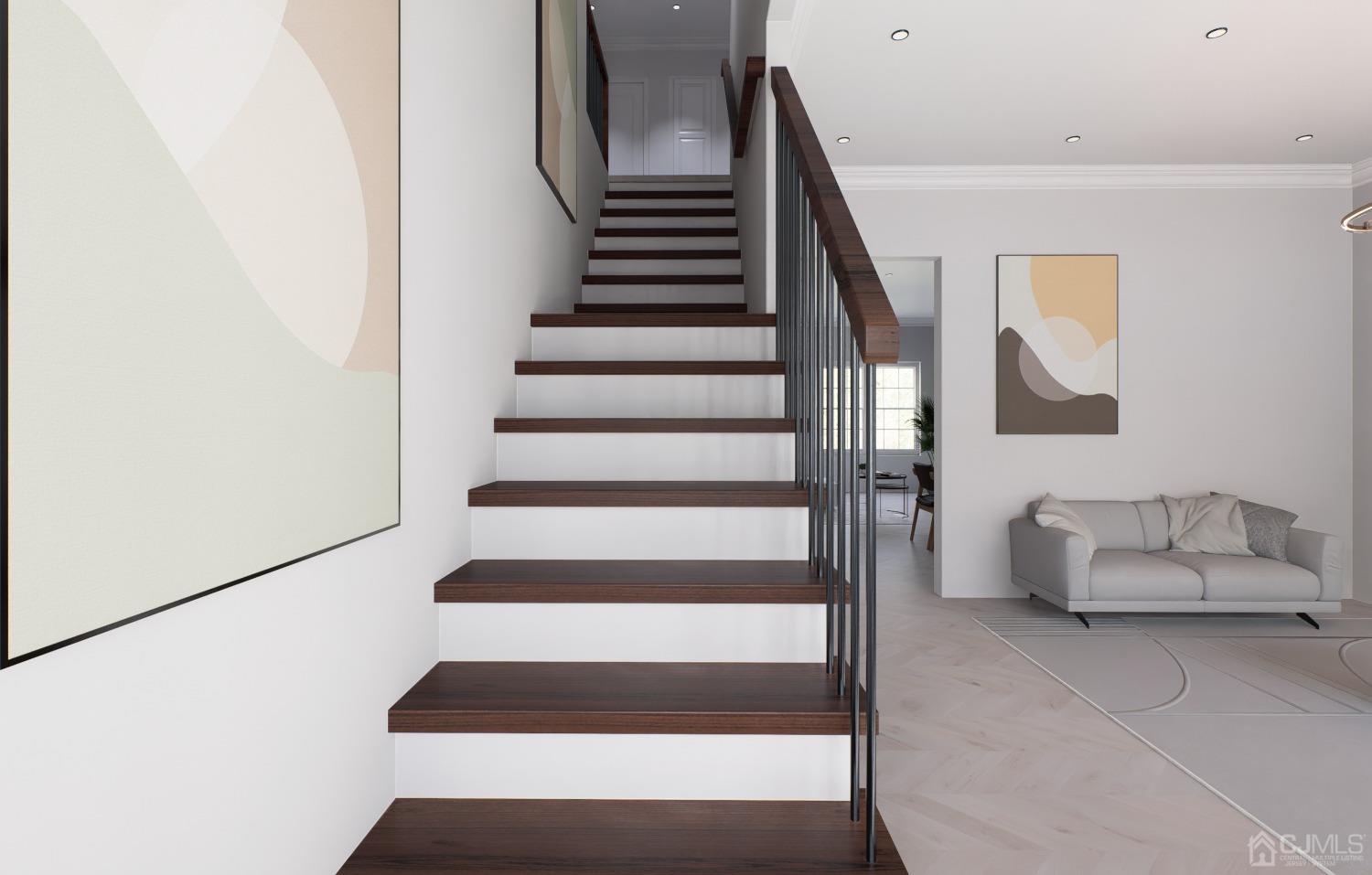 753 Myrtle Road North Brunswick, NJ 08902 - Photo 7 of 20 a view of entryway and hall
