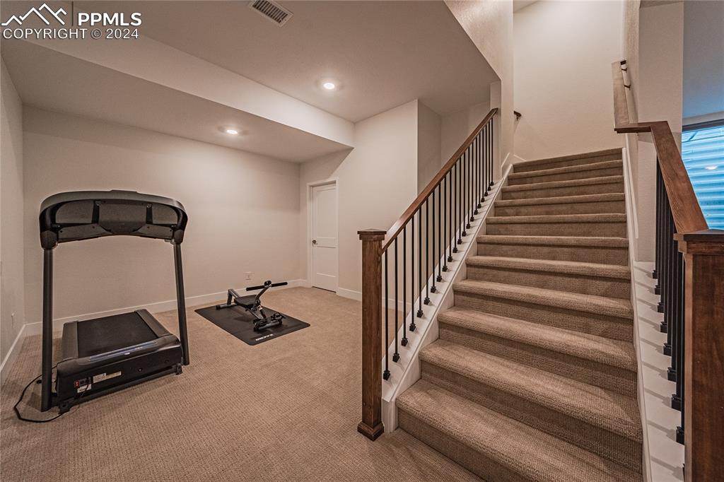 11148 Cloud Shadow Road Littleton, CO 80125 - Photo 37 of 46 a view of a room with gym equipment