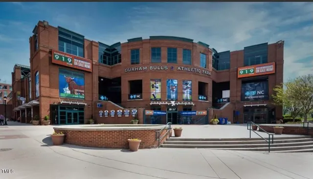a view of balcony with city