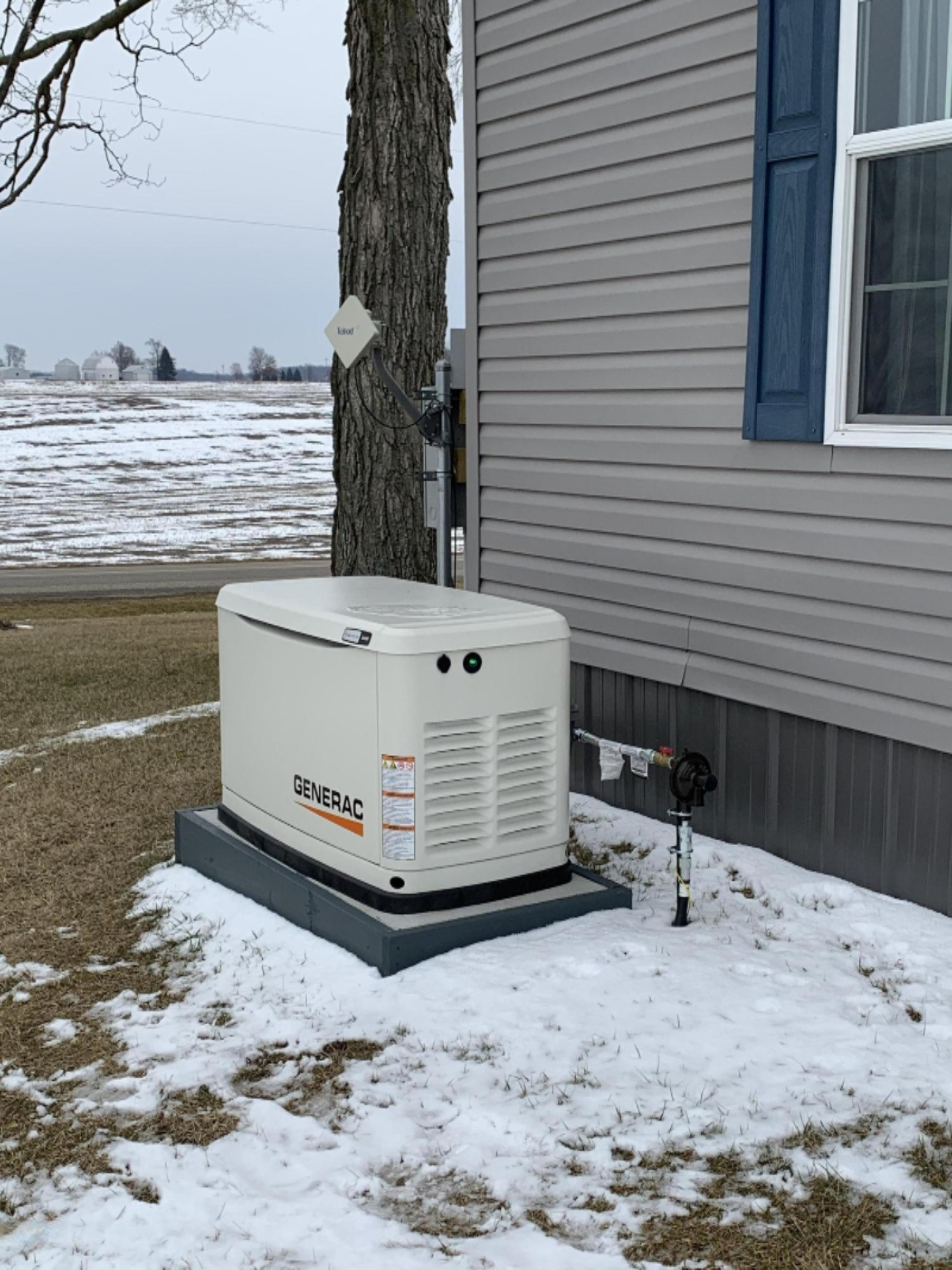 882 Gilead Lake Road Bronson, MI 49028 - Photo 24 of 25 Whole House Generator