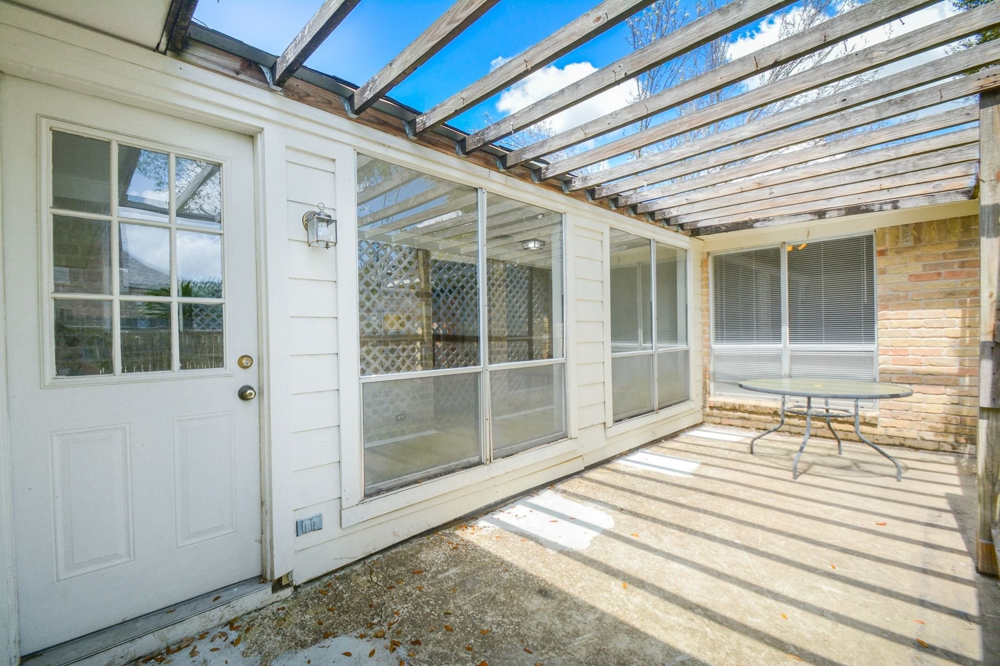 10811 Vickijohn Court Houston, TX 77071 - Photo 18 of 20 a view of a porch