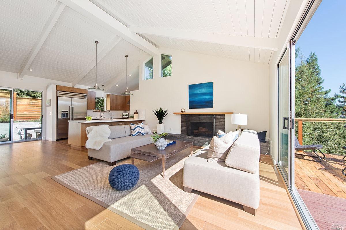 175 Upland Road Kentfield, CA 94904 - Photo 1 of 1 a living room with furniture and a large window