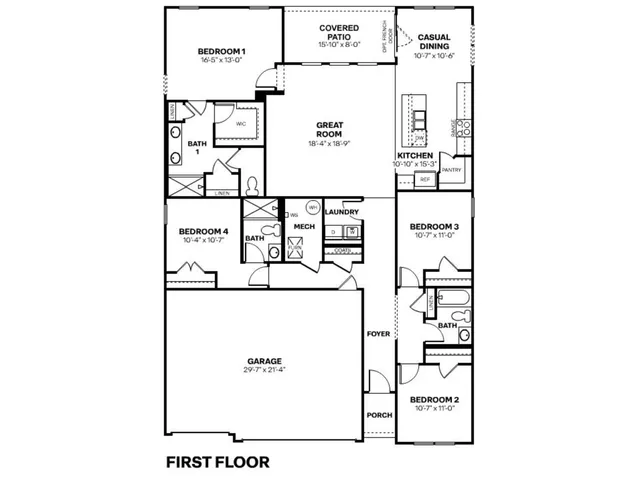 $409,900 | 3690 Marlowe Crk Drive, Clayton, IN 46118