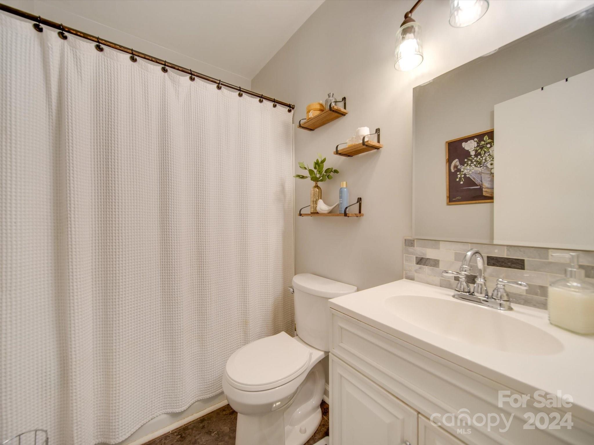 3802 White Store Road Wingate, NC 28174 - Photo 16 of 23 a bathroom with a sink and toilet